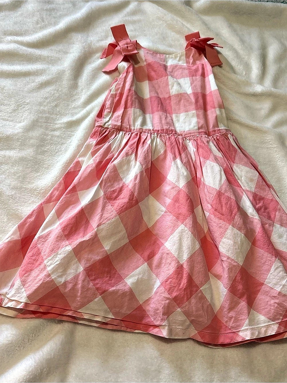 Carter's Girls Gingham Dress Size 6X/6